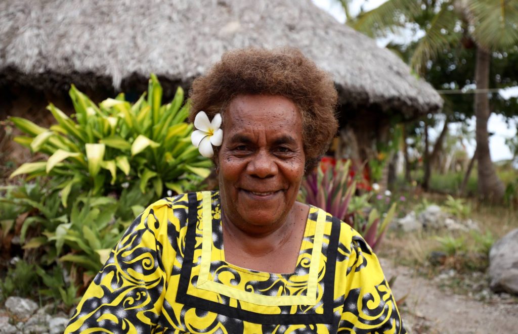 Nouvelle Caledonie - Ouvea - Femme Kanak