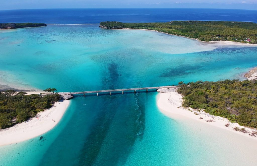 Nouvelle Caledonie Ouvea Pont de Mouli