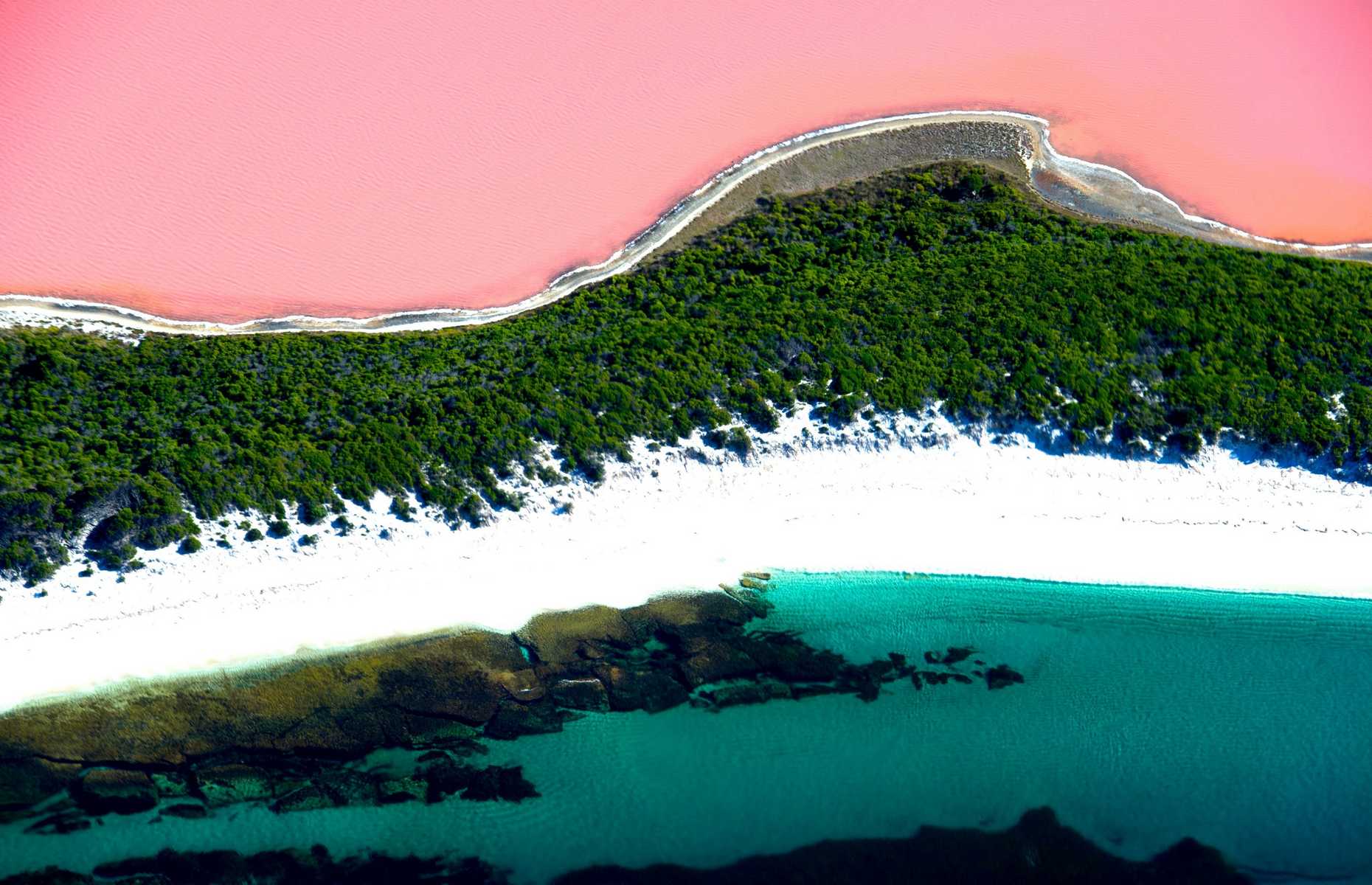 Voyage en Australie de l'ouest - Lac Hillier