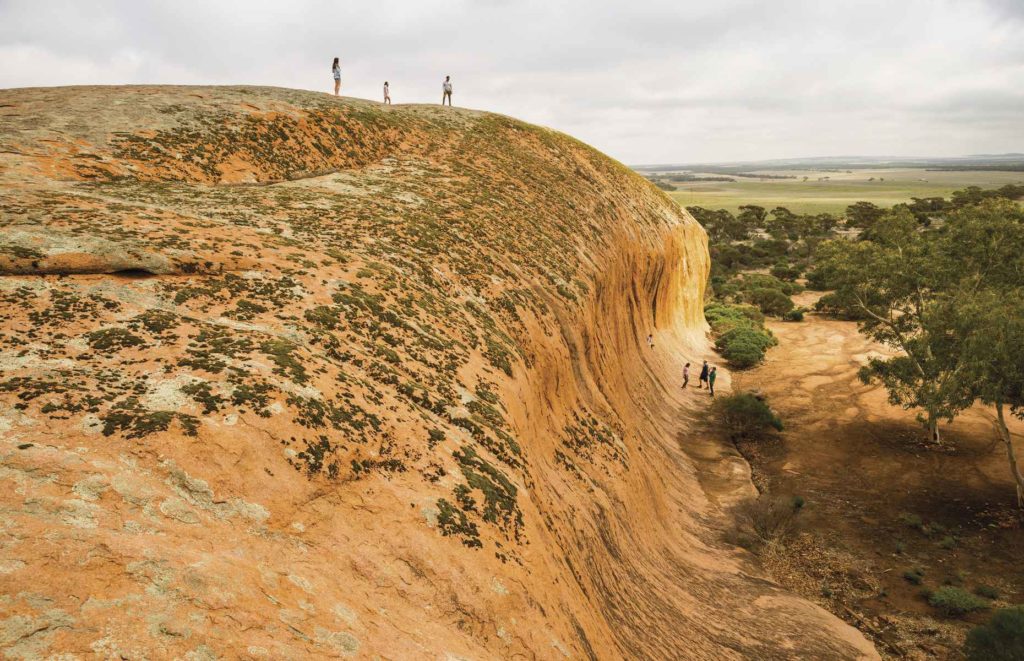 Autotour en Australie - Pildappa Rock